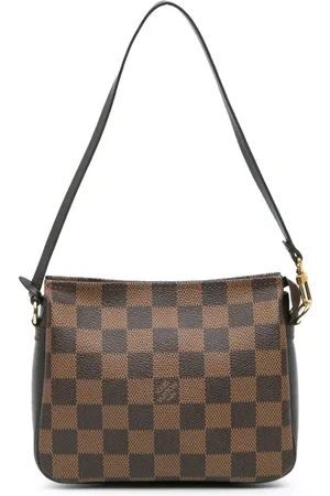 LOUIS VUITTON Damier Ebene Trousse Pochette håndtaske fra 2001