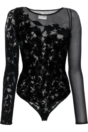 Wolford Bodysuit med blomsterapplikation