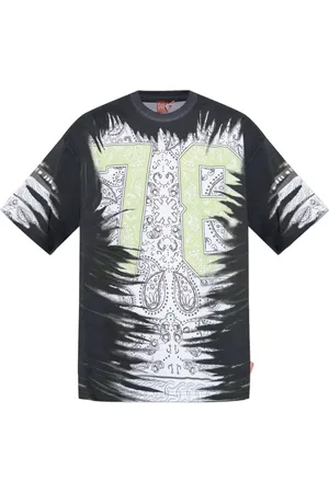 Diesel T-shirt med bandana-tryk