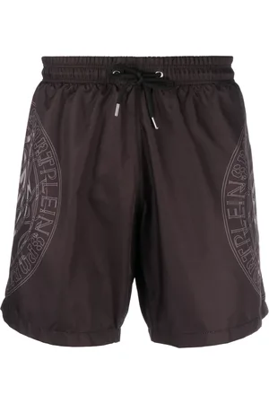 Philipp Plein Badeshorts med logotryk