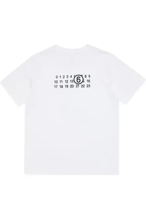 Maison Margiela T-shirt med nummertryk