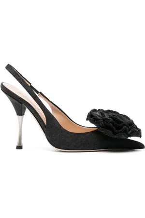 BLUMARINE 105mm blomstret mellemlang kjole