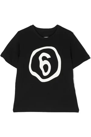 Maison Margiela T-shirt i bomuld med motiv
