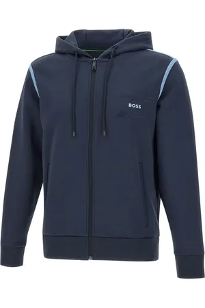 HUGO BOSS Hættetrøje med lynlås