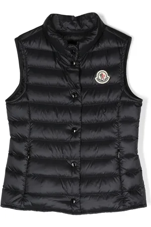 Moncler Polstret dunvest med logomærke