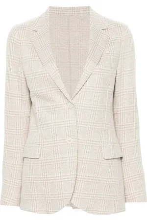 ELEVENTY Prince-of-Wales-ternet blazer