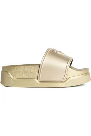 Karl Lagerfeld Sandaler med logoprægning