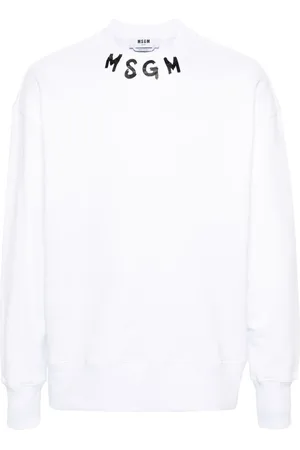 Msgm Sweatshirt med logotryk