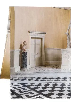 Faliero Sarti Tørklæde med Syon House-tryk