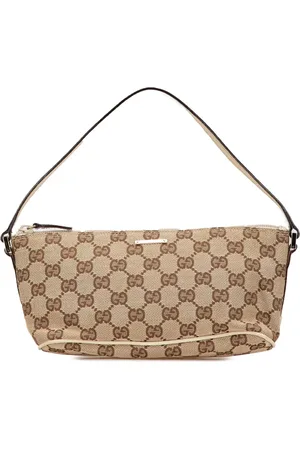 Gucci GG Canvas Boat skuldertaske fra 2000-2015