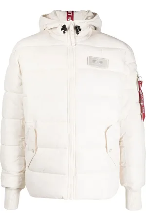 Alpha Industries Dynejakke med logomærke