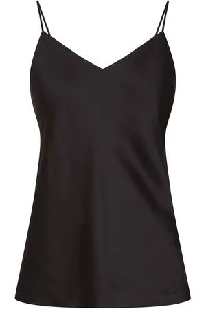 Karl Lagerfeld Top i satin
