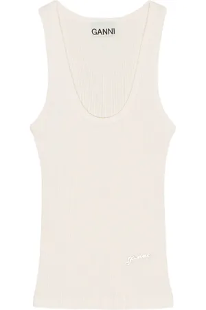 Ganni Ribbet tanktop