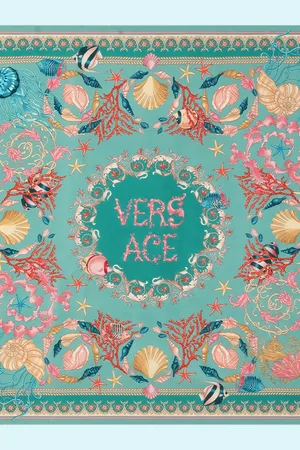 VERSACE Underwater Barocco silketørklæde