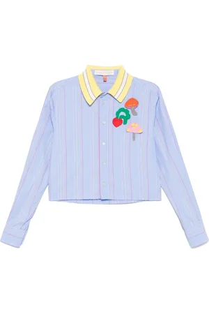 MIRA MIKATI Skjorte med hæklet mærke
