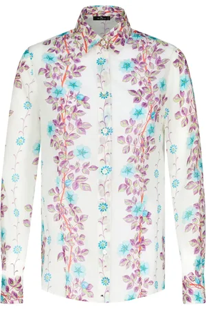 Etro Skjorte med blomstertryk