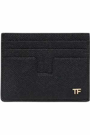 Tom Ford Kortholder i læder med logotryk
