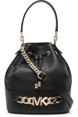 Michael Kors Devon skuldertaske i læder