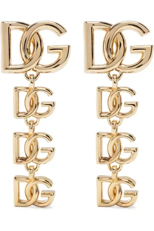 Dolce & Gabbana Dråbeøreringe med logo-bogstaver