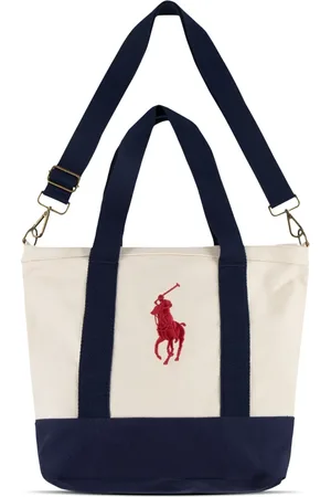 Ralph Lauren Skuldertaske med Polo Pony-motiv