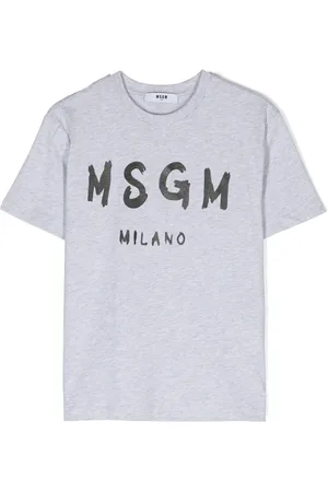 Msgm T-shirt med logotryk