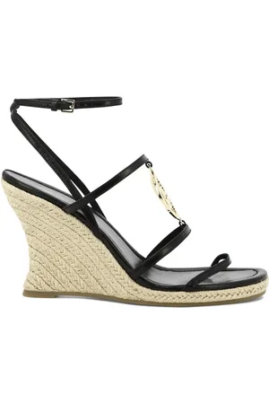 Tory Burch Miller 85 mm espadriller i læder