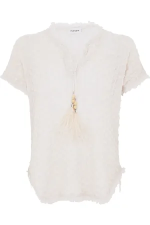 KANGRA CASHMERE Kortærmet top