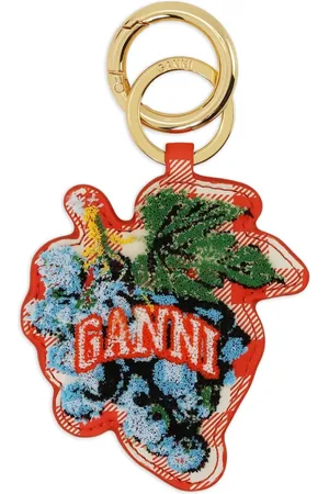 Ganni Nøglering med logo