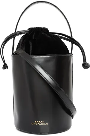 Sarah Chofakian Bucket-taske i læder
