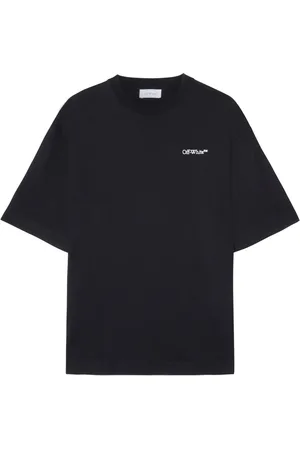 OFF-WHITE T-shirt med tattoo-pilebroderi