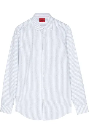 HUGO BOSS Nålestribet skjorte
