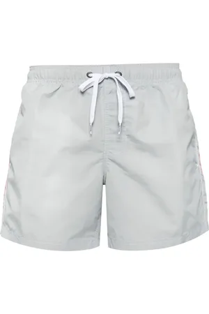 Sundek Badeshorts med stribet detalje