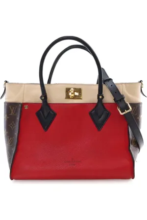 LOUIS VUITTON On My Side MM satchel-taske med monogram fra 2019