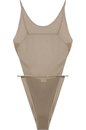 Saint Laurent Georgette-bodysuit uden ryg
