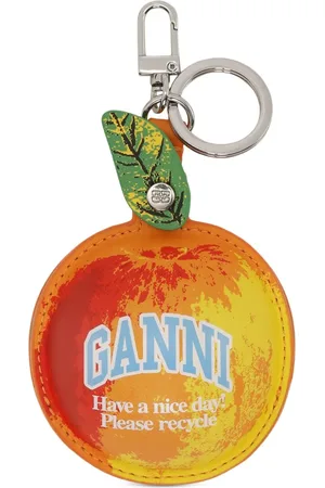 Ganni Nøglering med logo