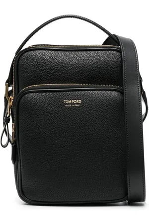 Tom Ford Messenger-taske med logotryk