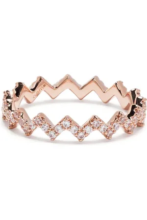 APM Monaco Up And Down ring med udsmykning