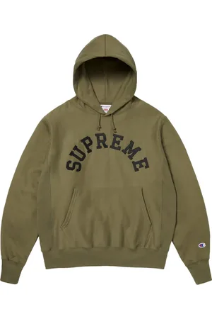 Supreme X Champion® "SS 25 - Olive" hættetrøje