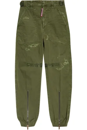 Dsquared2 Bukser med lige ben og slitageeffekt