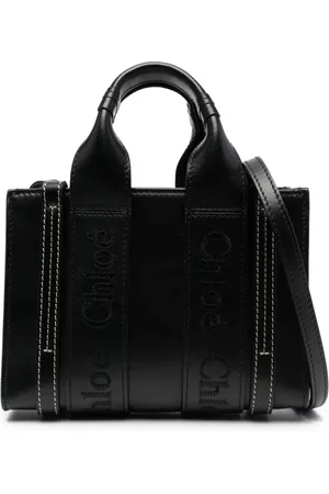 Chloé Woody tote i læder