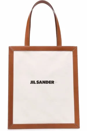 Jil Sander Tote med logotryk