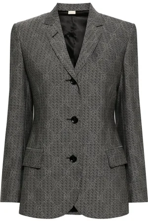 Gucci Uldblazer med GG-chevron