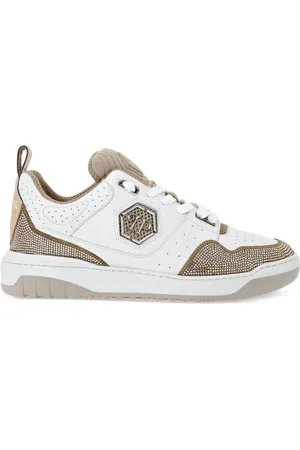 Philipp Plein Low-top Hexagon Crystal sneakers