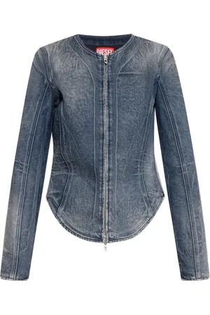 Diesel Denimjakke med lynlås