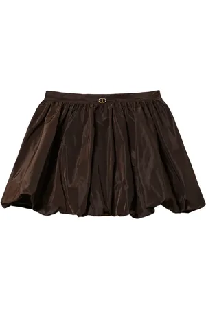 Twin-Set Kort puffball-nederdel i taffeta