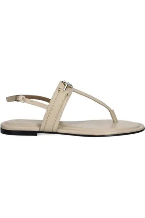 HUGO BOSS Sandaler med dobbelt B-monogram