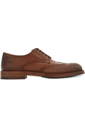 Salvatore Ferragamo Derby-sko med Tramezza-wingtip