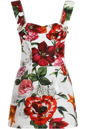 Dolce & Gabbana Kjole med blomstertryk