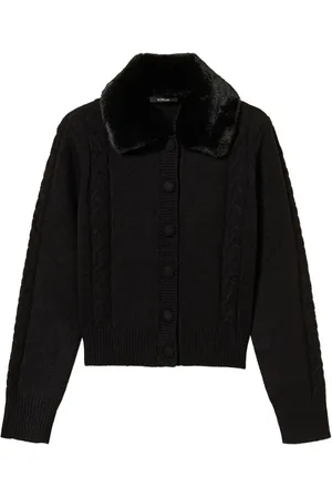 Twin-Set Cardigan i imiteret pels