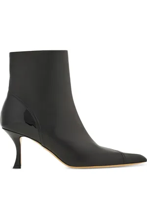 Salvatore Ferragamo 70 mm læderstøvler
